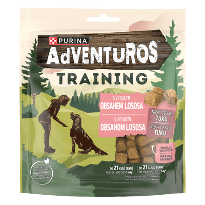 Adventuros Tréninkové pamlsky pro psy, losos