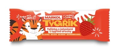 Markol Tyčinka Tiger Bar Jahoda 30.0 g