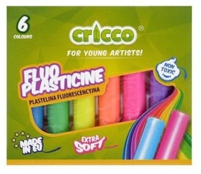 Cricco Modelovací hmota, 6 barev, 90 g