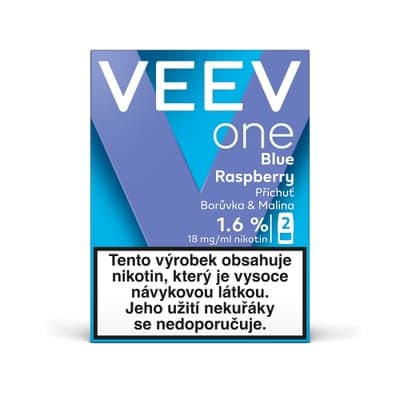 VEEV ONE Blue RaspBer 1,6% 2x 2 ml (18 mg)