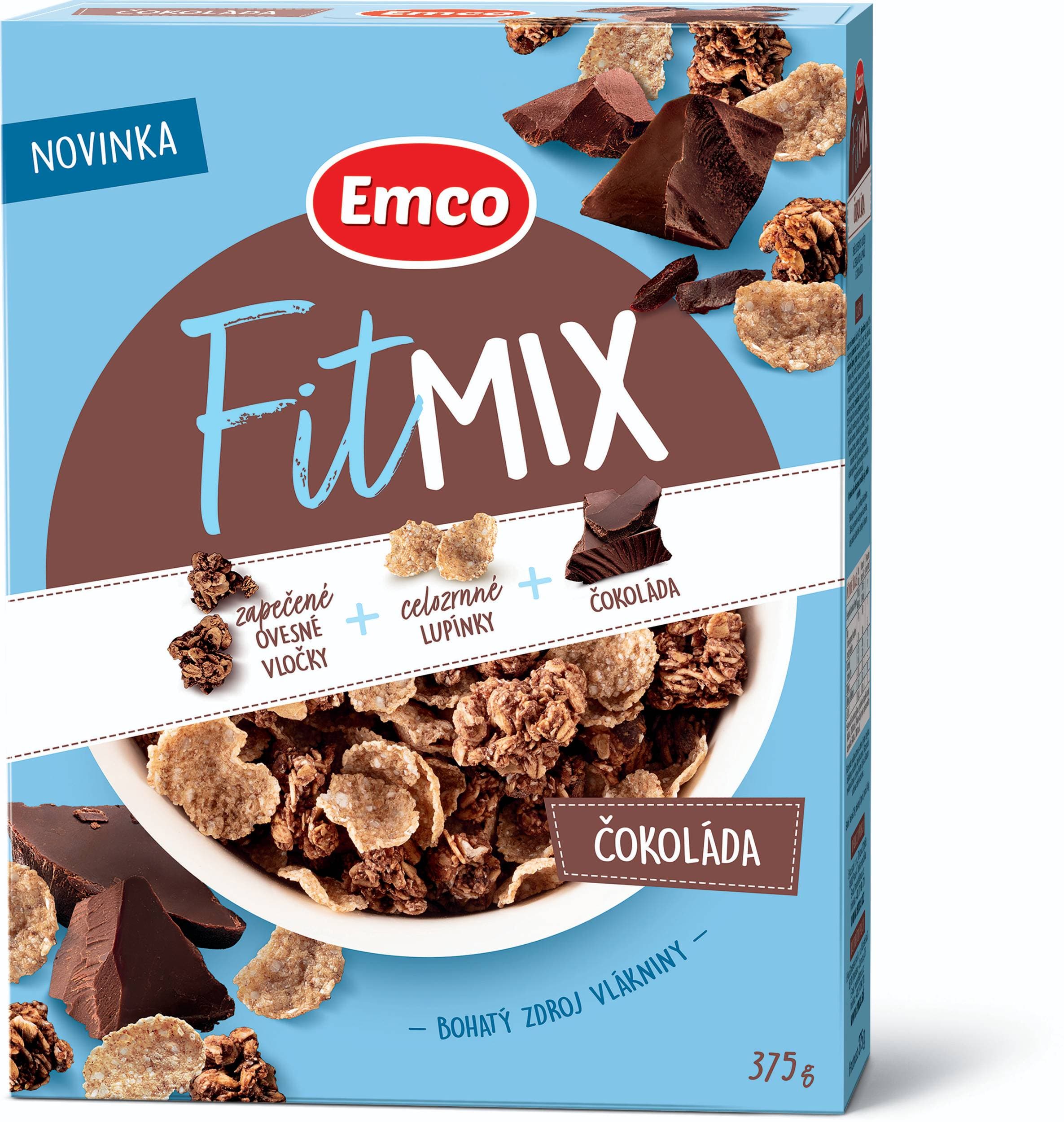 Emco Fitmix čokoláda 375g
