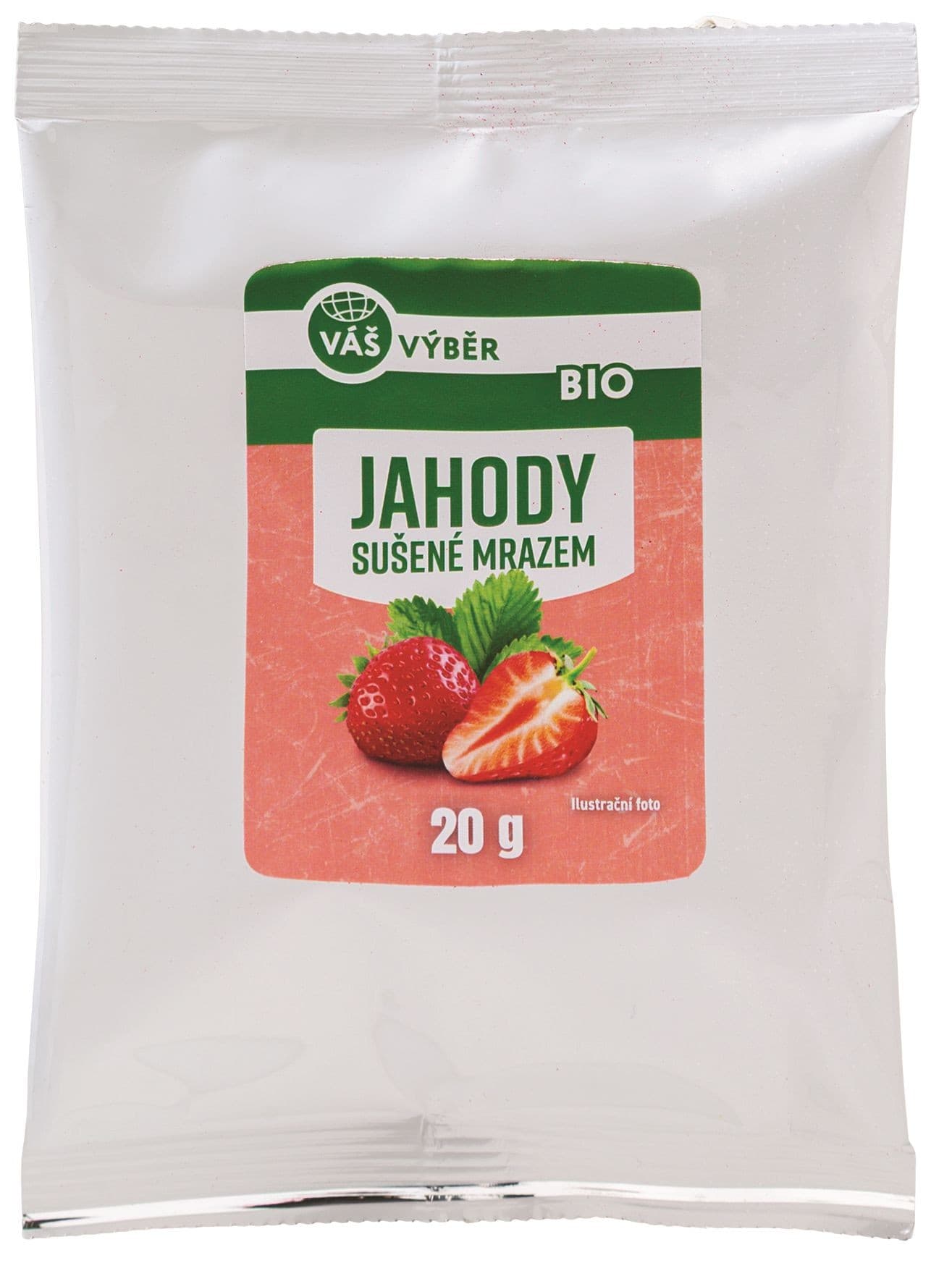 Váš Výběr Bio Jahody lyofilizované 20g