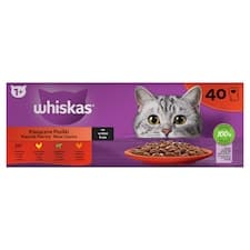 Whiskas Klasické pokrmy ve šťávě 40 x 85g (3,40kg)