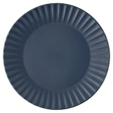 F&F Home Plisse Midnight talíř