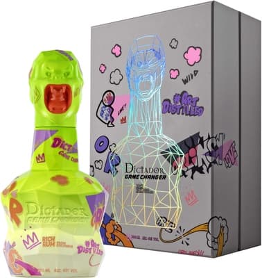 Dictador Rum Game Changer Neon Yellow (40%) (dárkový box) 700.0 ml