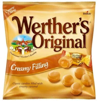 Werther's Original Bonbony se smetanou a s karamelovo-krémovou náplní
