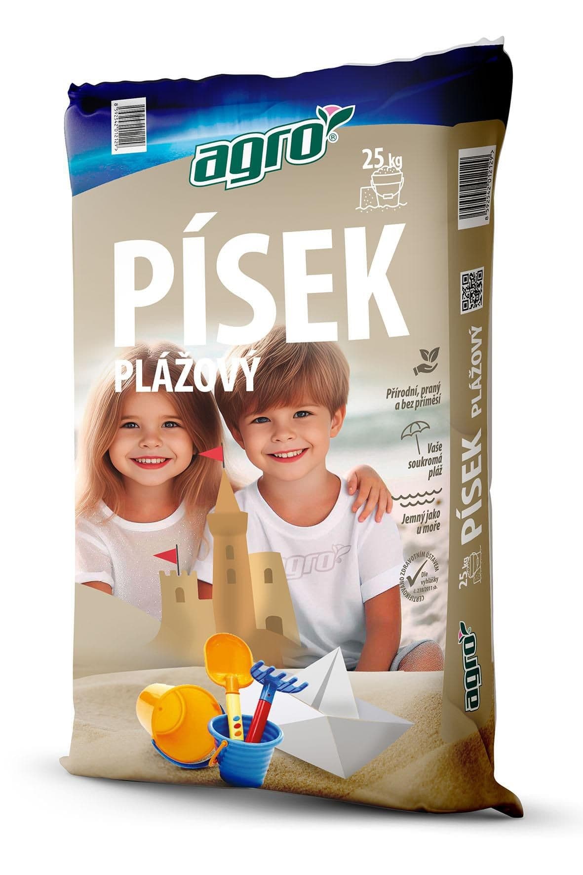 AGRO Plážový písek 25 kg