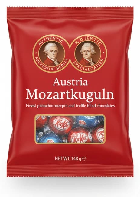 Austria Mozartkugeln 148g