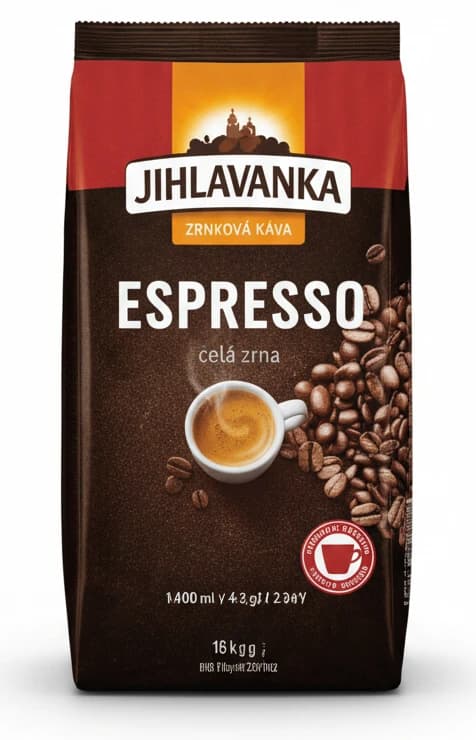 JIHLAVANKA Zrnková káva