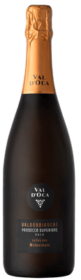 Val d’Oca Prosecco Valdobbiadene Superiore Extra Dry DOCG Black