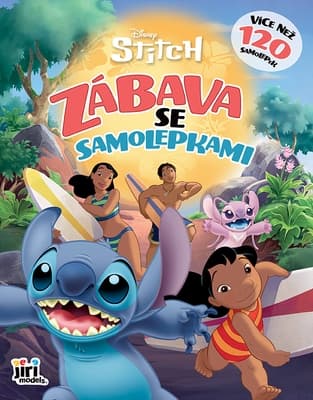 JIRI MODELS Zábava se samolepkami Lilo & Stitch