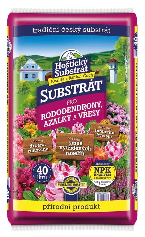 Forestina Hoštický substrát pro rododendrony, azalky a vřesy 40 l