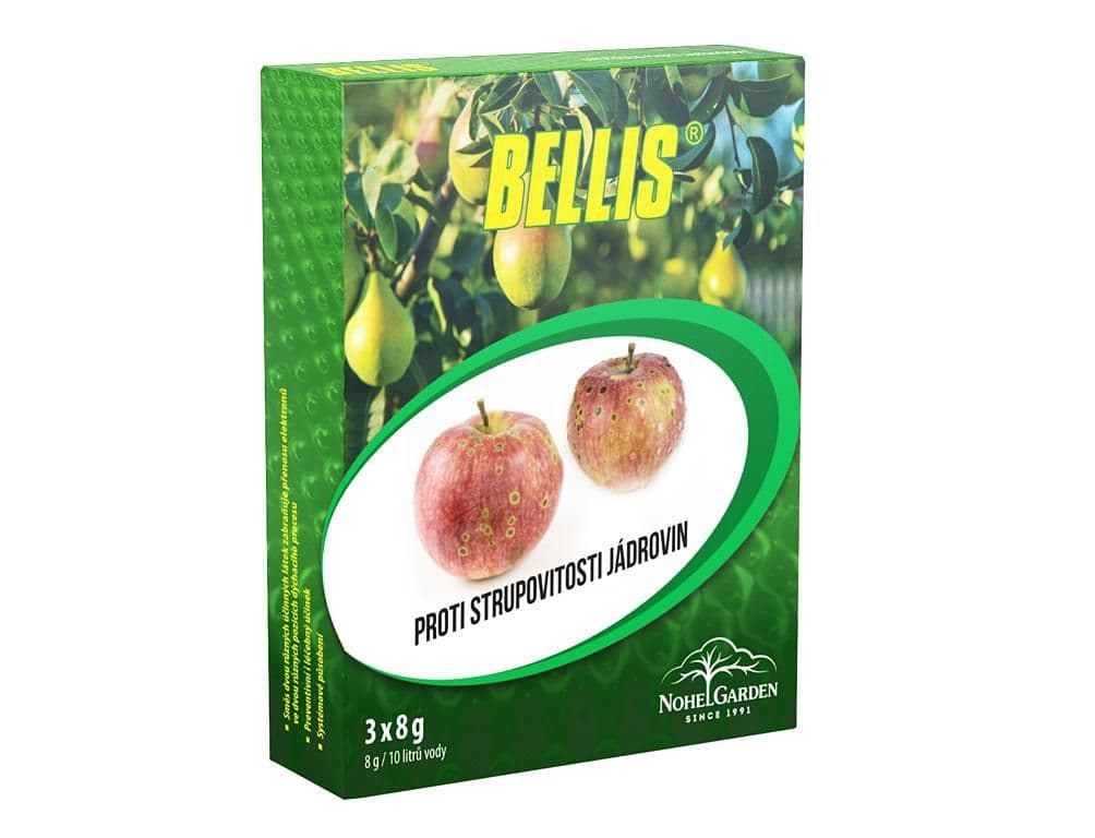 Postřikový Fungicid BELLIS WG proti strupovitosti a padlí 3x8g