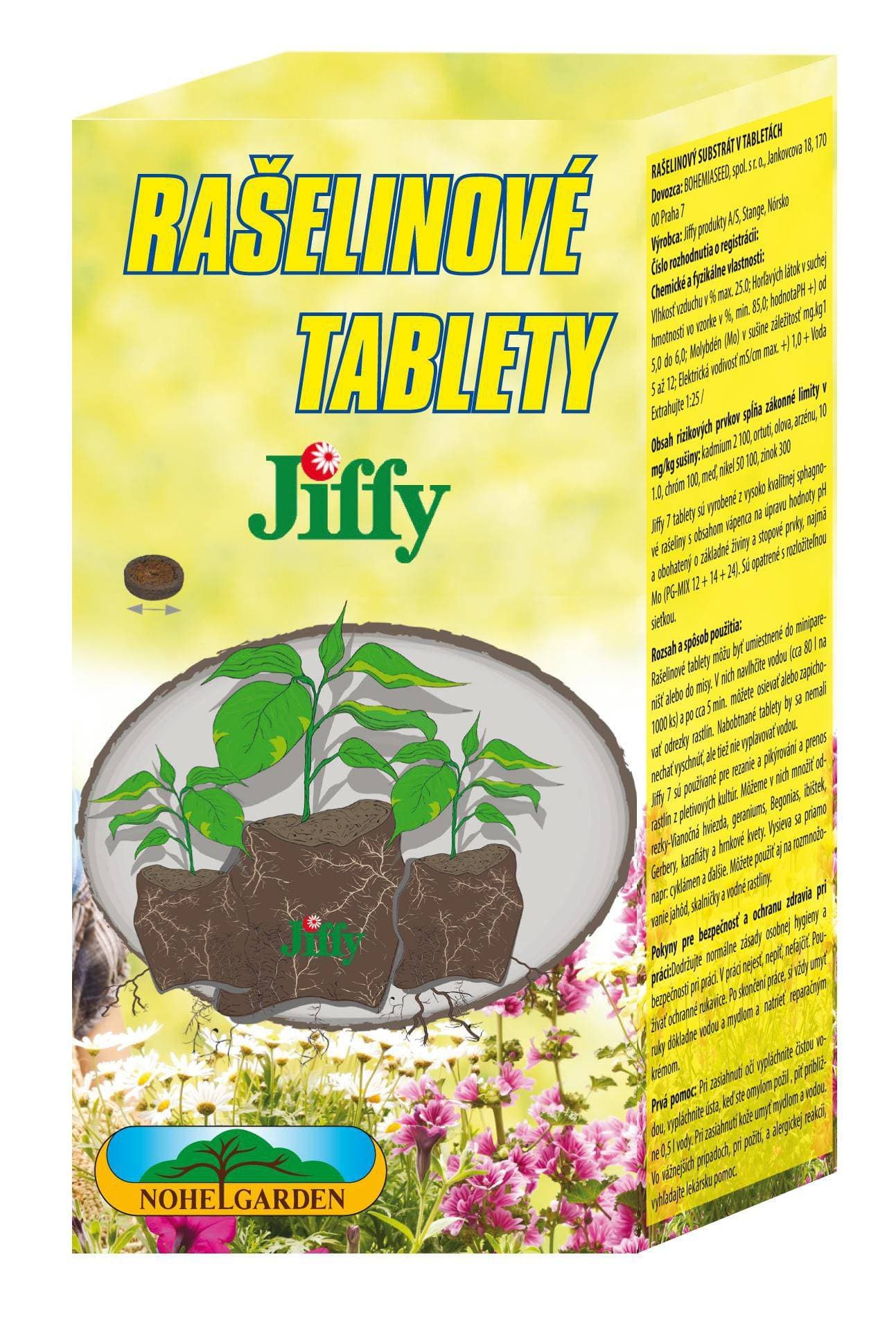 Tableta rašelinová d33mm 40ks
