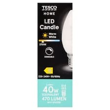 Home LED žárovka 3,4W E14 teplé bílé světlo 1 ks