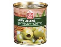Fine Life Olivy zelené bez pecky 200 g