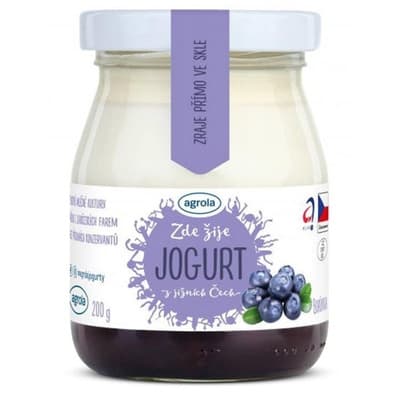 Agrola Jogurt z Jižních Čech Borůvka