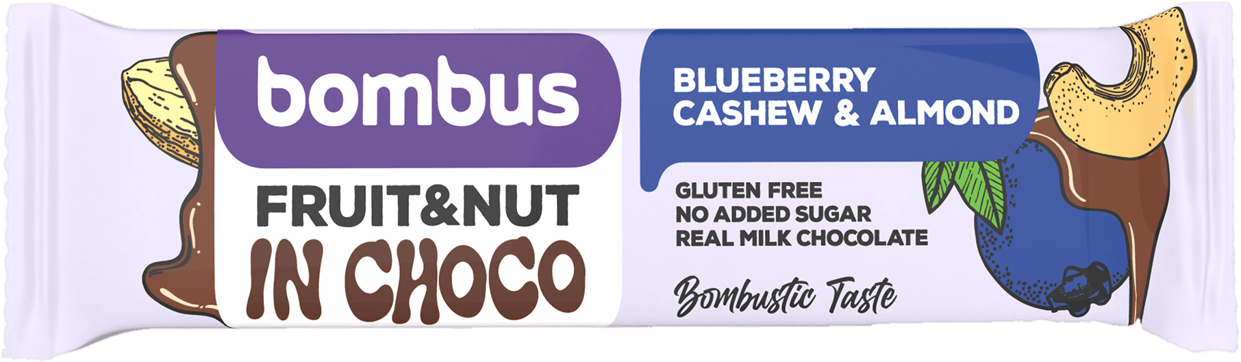 Bombus Fruit & Nut Blueberry, Cashew & Almond