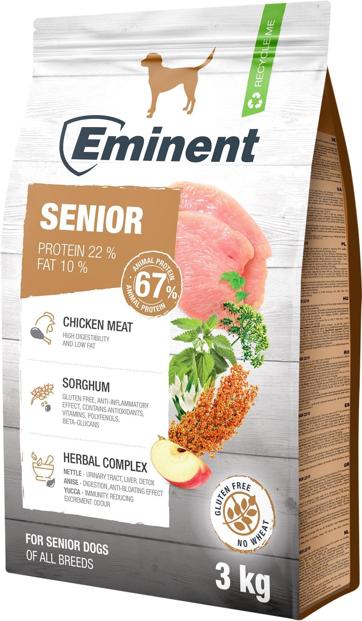Eminent Senior granule pro starší psy všech plemen