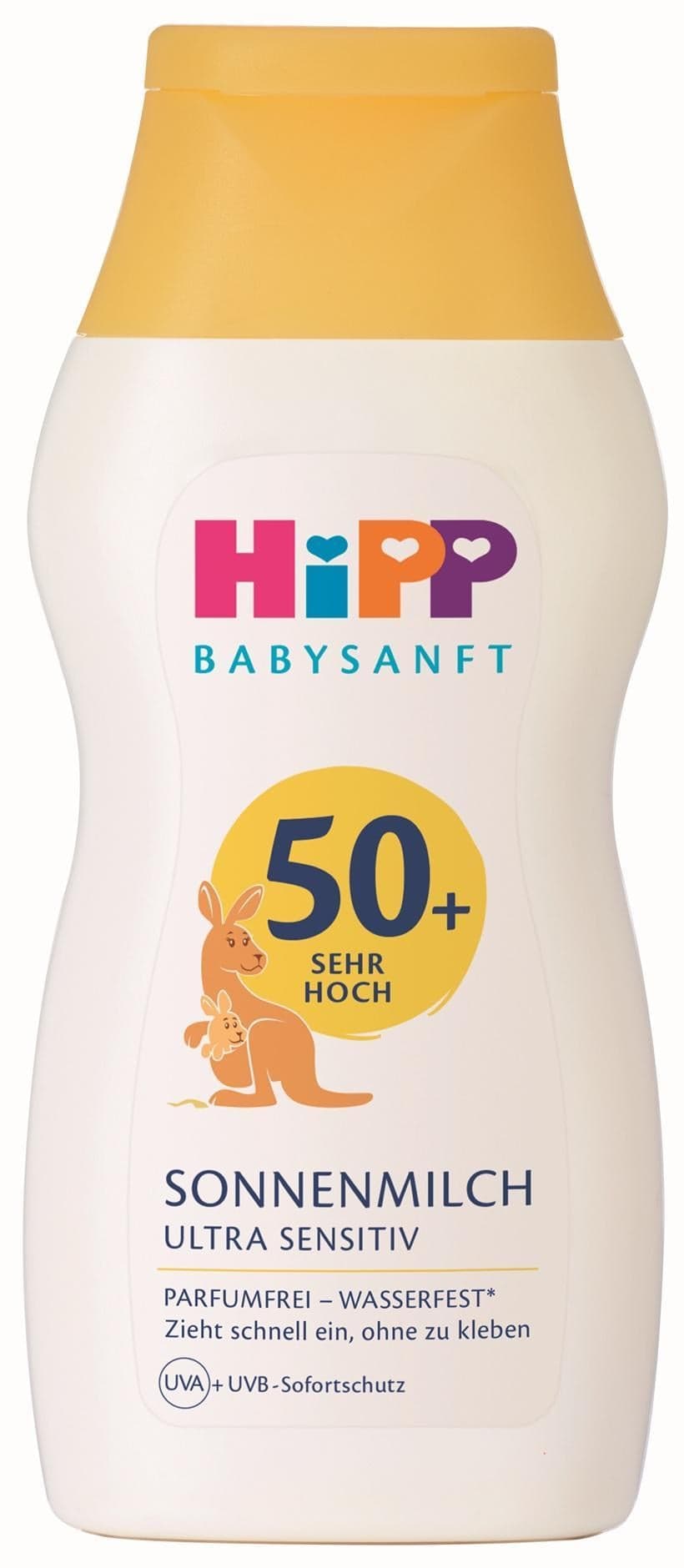 HiPP Babysanft mléko proti slunci SPF 50+