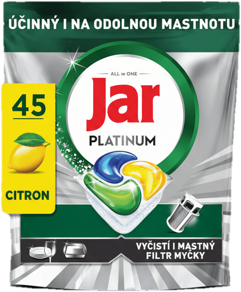 Jar Platinum Lemon tablety do myčky