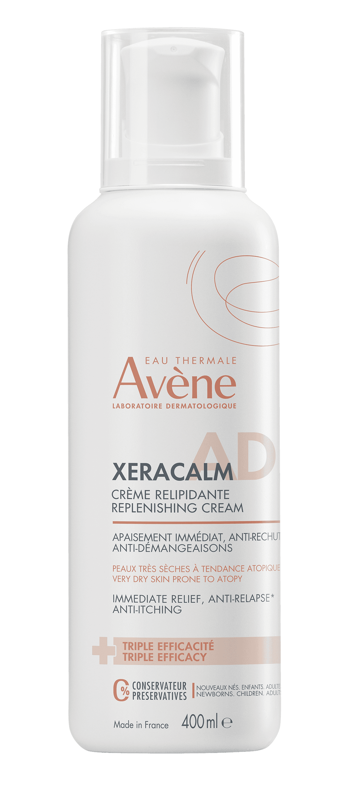 AVENE XeraCalm Relipidační krém 400ml