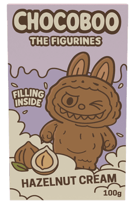 Chocoboo Milk Chocolate Figurine Hazelnut Cream