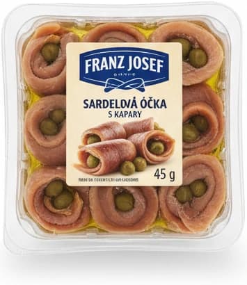 Franz Josef Sardelová očka 45g