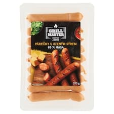 Grill Master Párečky s uzeným sýrem 270g