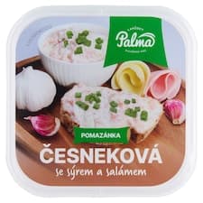 Lahůdky Palma Pomazánka česneková se sýrem a salámem 150g