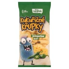 Pan Křupká Kukuřičné křupky s příchutí jalapeňos & sýr 50g