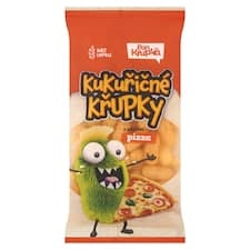 Pan Křupka Kukuřičné křupky s příchutí pizza 50g