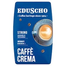 Eduscho Caffè Crema Strong pražená zrnková káva 500g