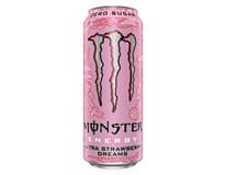 MONSTER Zero Strawberry/jahoda energetický nápoj 12 x 500 ml plech
