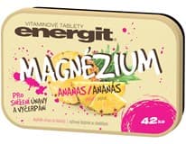 energit Magnézium příchuť ananas 42 ks 38 g