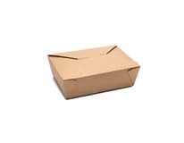 Box Kraft Fast Food 1300ml papírový 50 ks