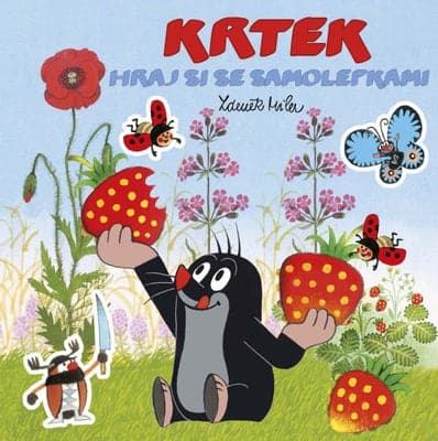 Akim Samolepkové obrázkové album "Hraj si se samolepkami" - Krtek 3