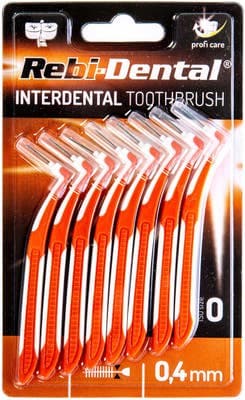 Rebi-dental Kartáček mezizubní, 0,4 mm