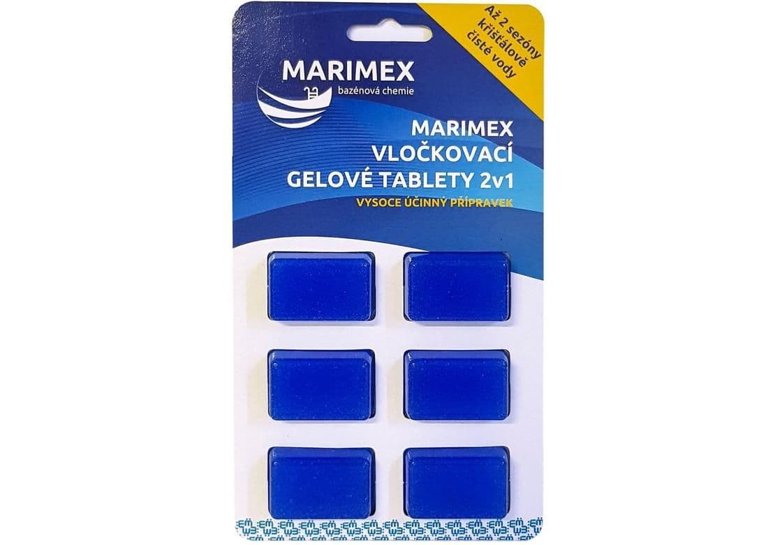 Marimex Tablety gelové vločkovací 2v1 6ks