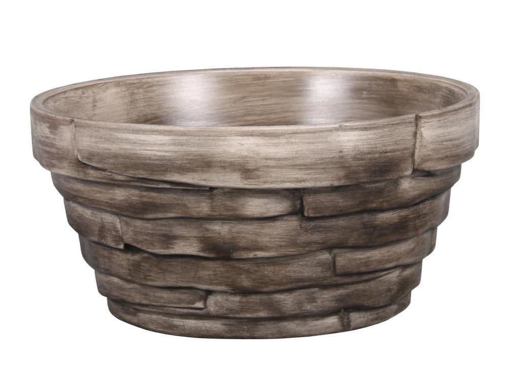 Miska BONSAI GREY keramická matná šedá d18x9cm
