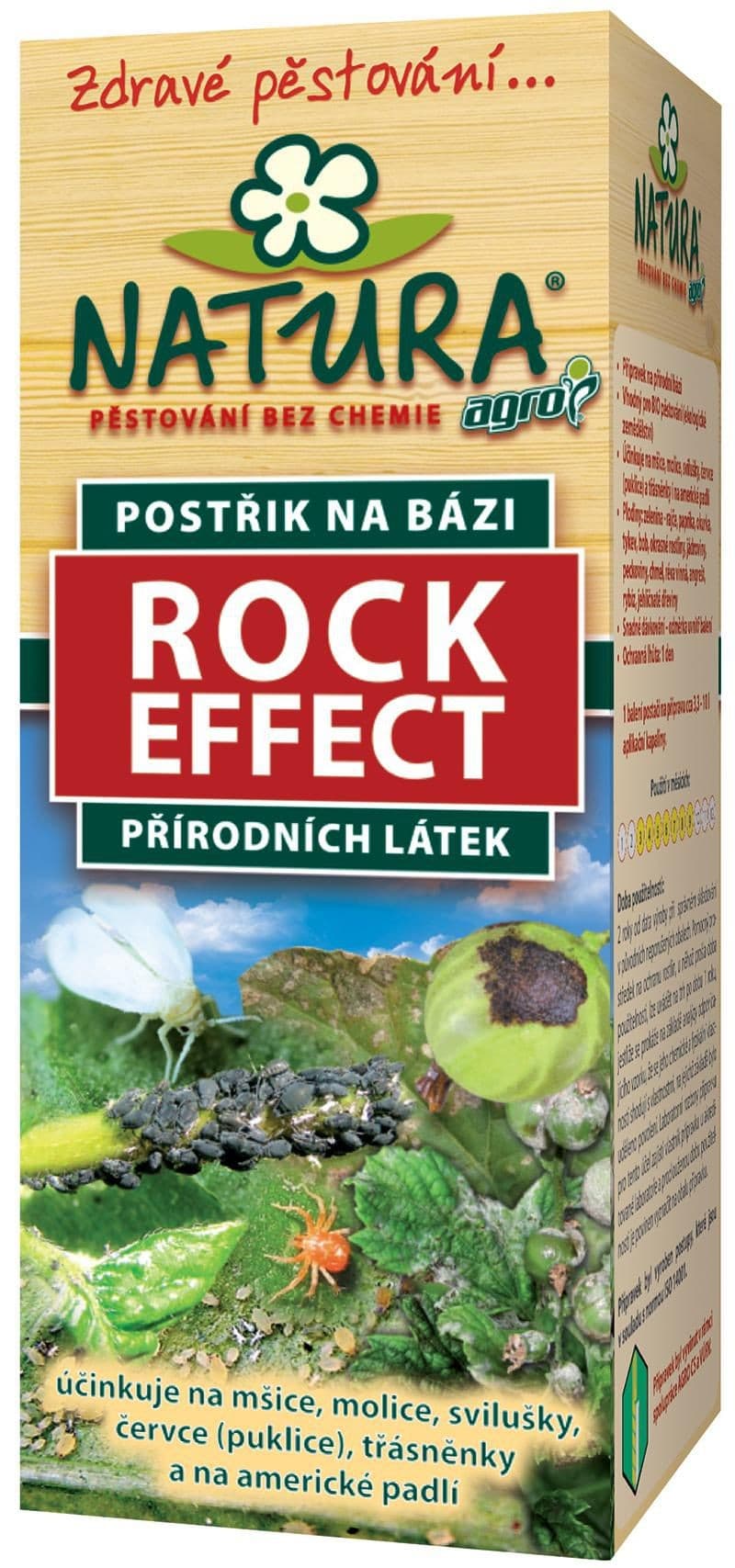 NATURA Rock Effect BIO postřik proti škůdcům 100 ml