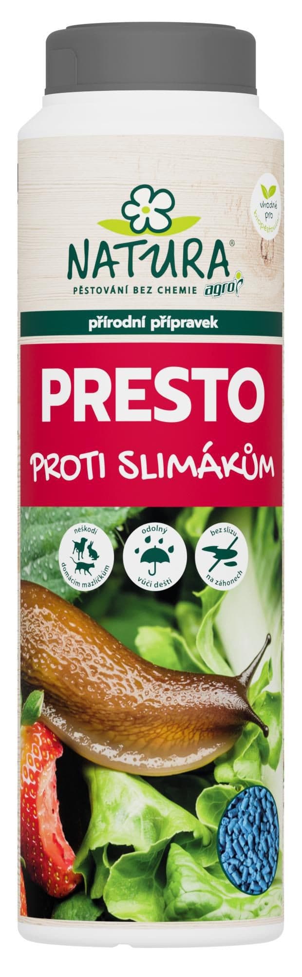 NATURA PRESTO na slimáky a plzáky 500 g