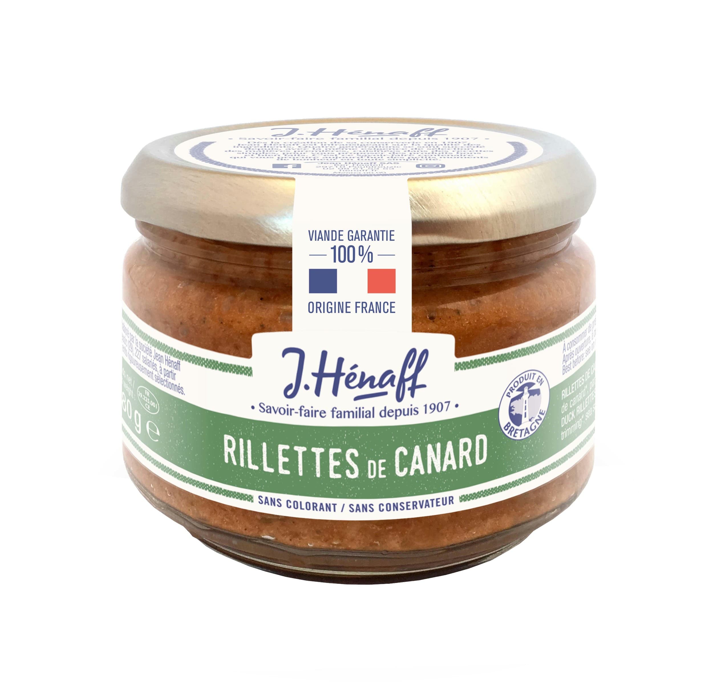 J. Hénaff Kachní pomazánka 180g