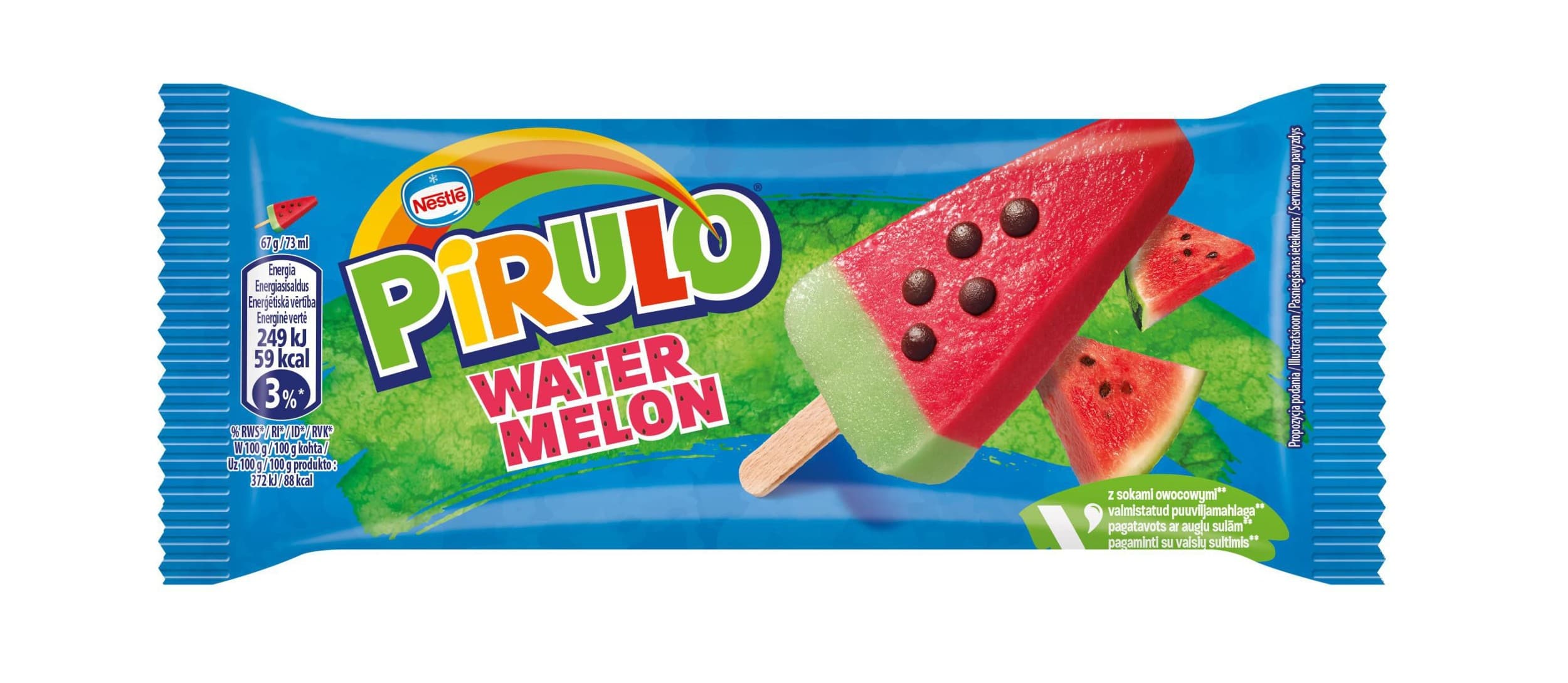 Pirulo Melounová zmrzlina 73 ml
