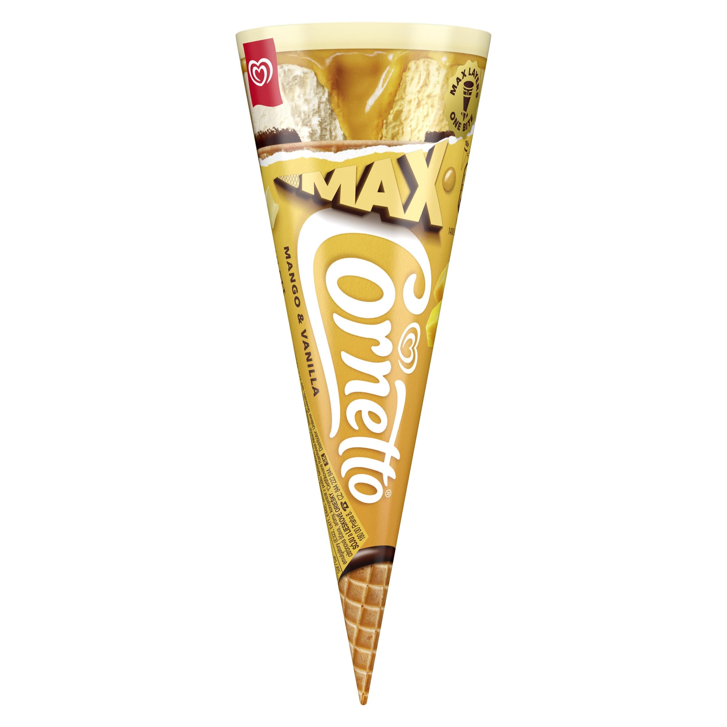 Cornetto Max Mango & Vanilla 115ml