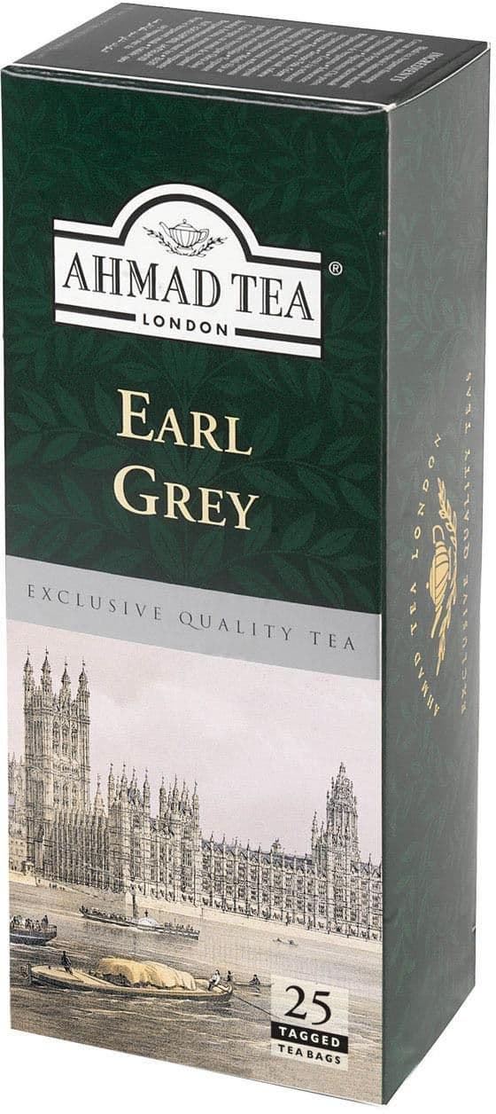 Ahmad Tea Earl Grey černý čaj 25x2 g