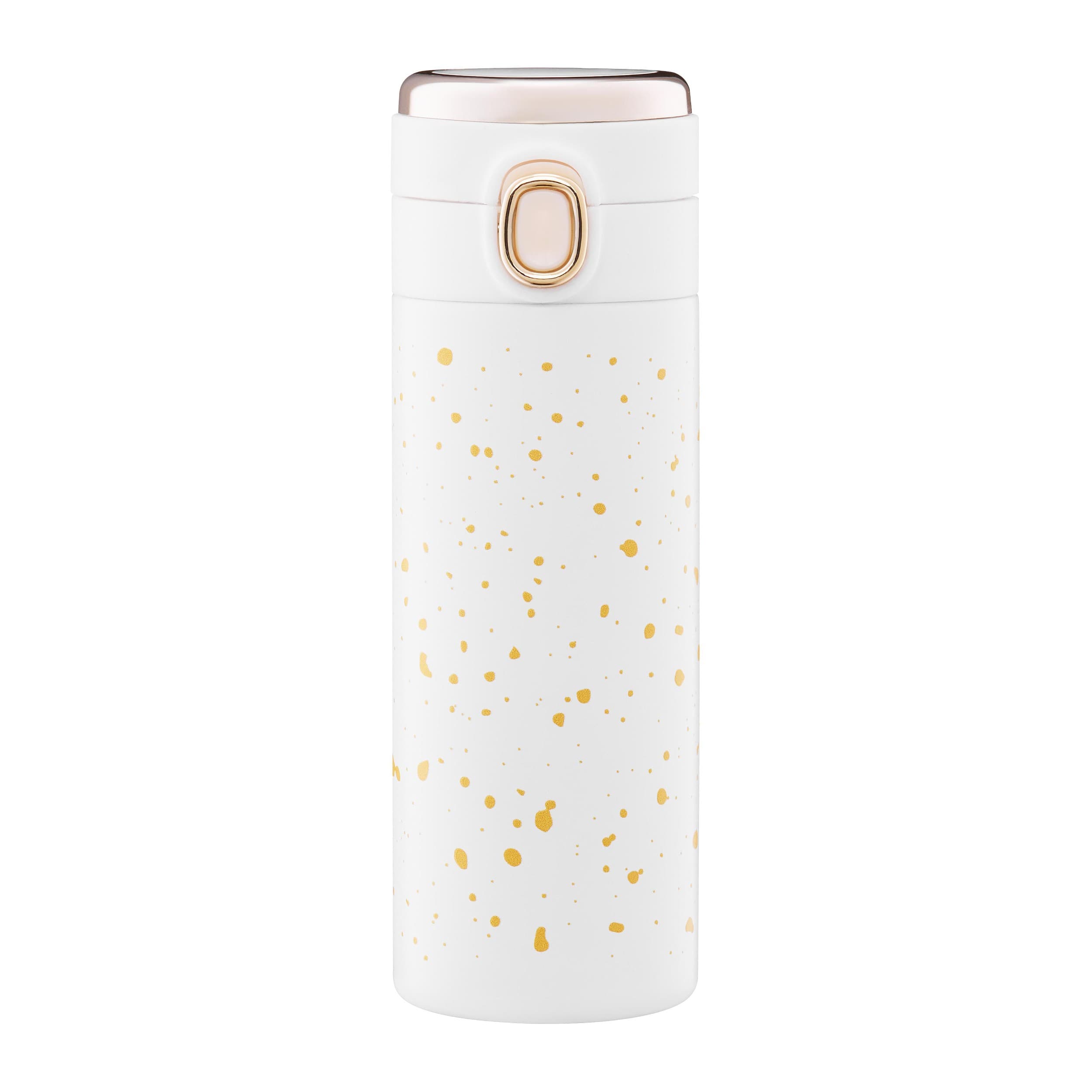 AMBITION Termohrnek s pojistkou 350 ml bílý MARBLE