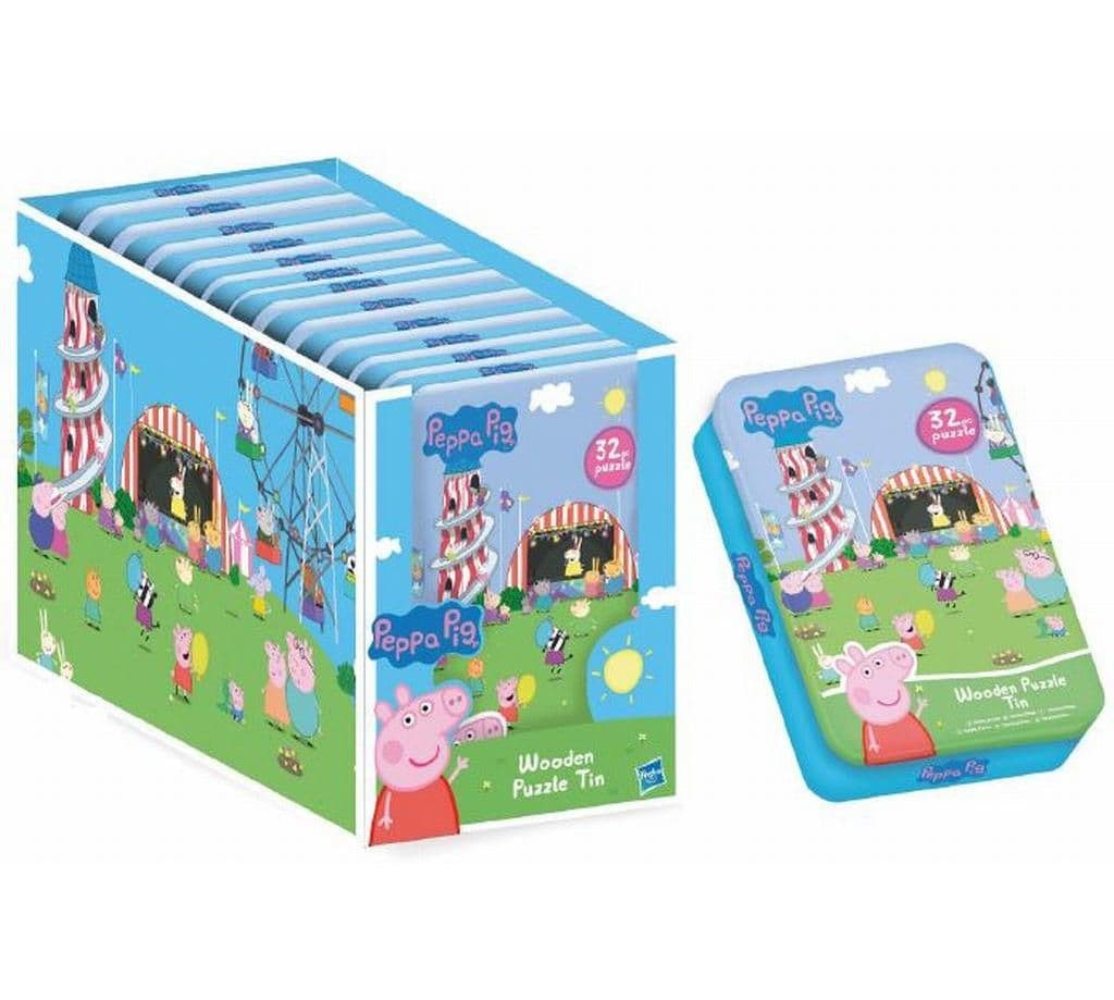 Peppa Pig Puzzle v plechovce 48ks