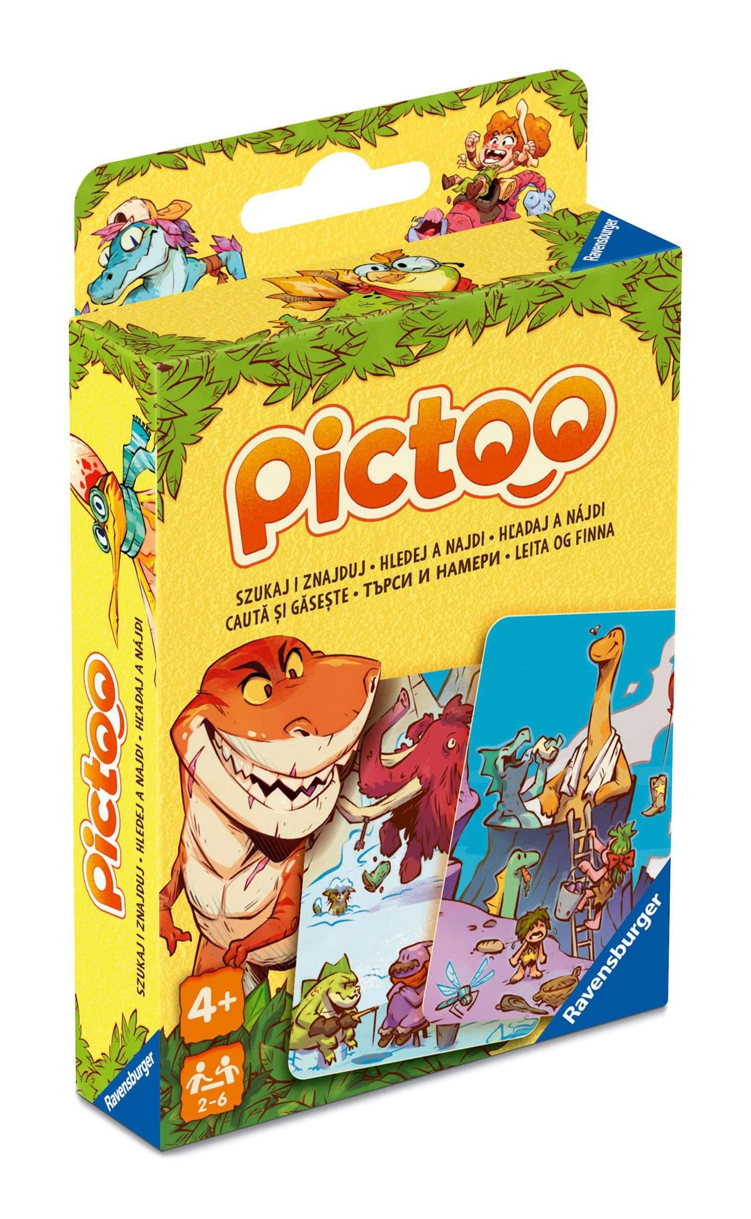 Ravensburger Hry 247929 Pictoo Dinosauři