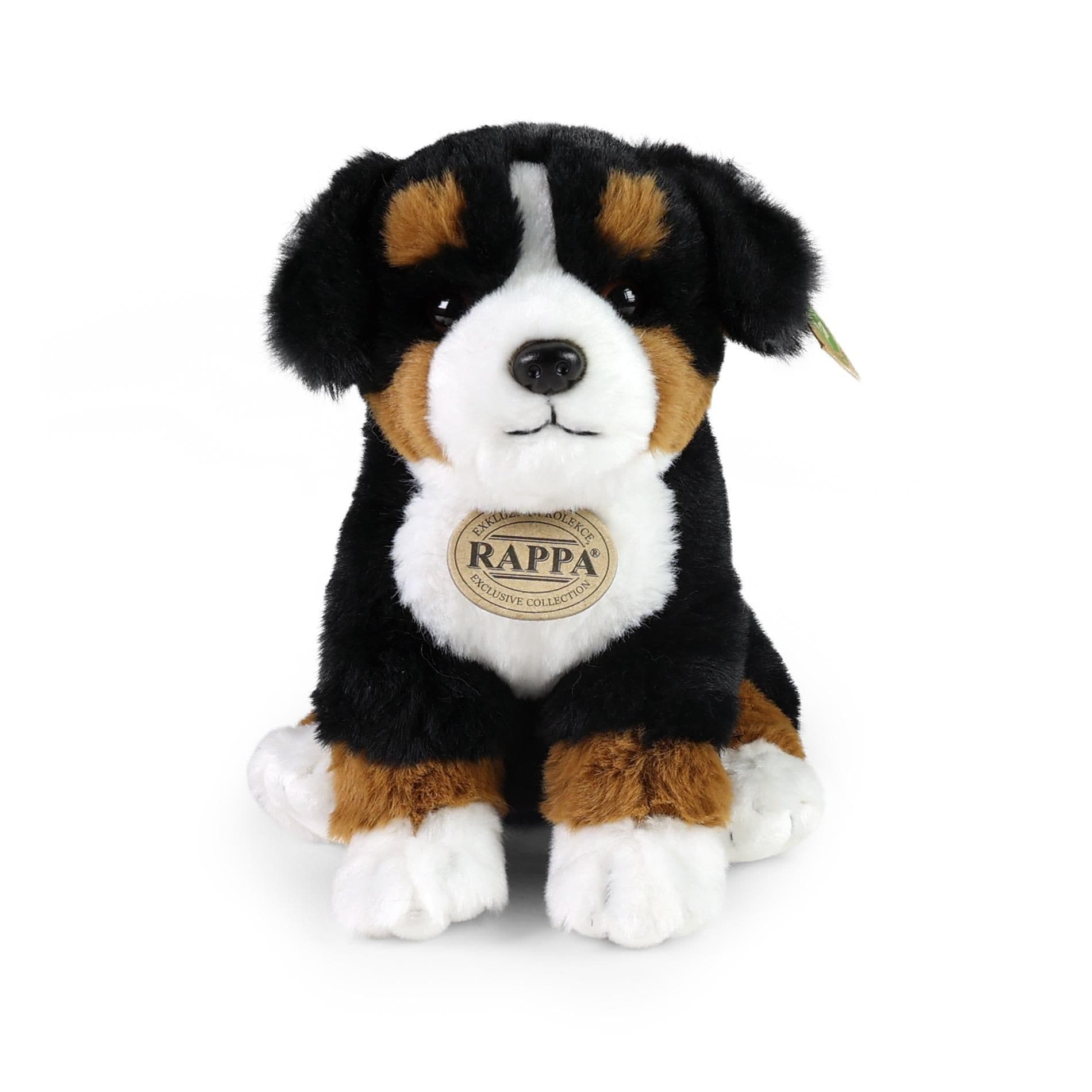 Rappa Plyšový pes bernský salašnický sedící 23 cm ECO-Friendly